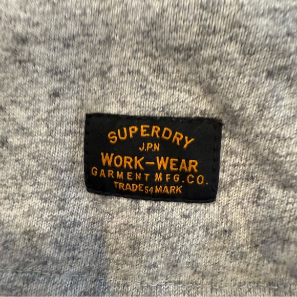 Superdry Men’s Heavy Cotton Henley Shirt 3 Button Sz US 2XL (Runs Small) - Picture 4 of 12